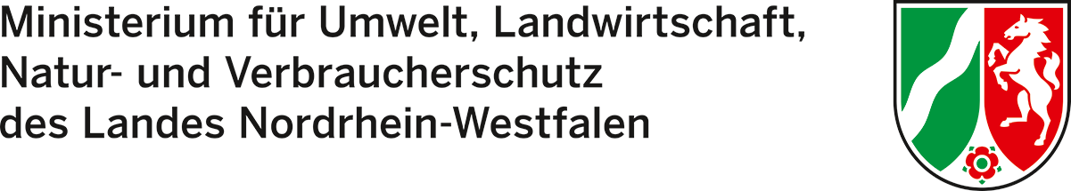 Logo des Ministeriums für Umwelt, Landwirtschaft, Natur- und Verbraucherschutz des Landes Nordrhein-Westfalen