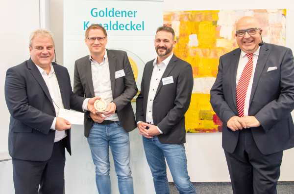 Fotos der Gewinner des Goldenen Kanaldeckels 2023