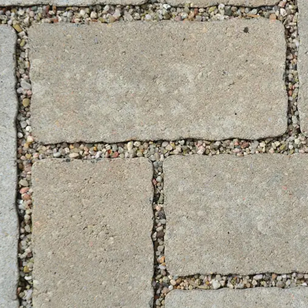 Dieses Bild zeigt ein Splitfugenpflaster.